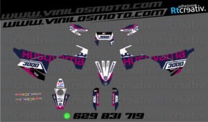 ADHESIVOS Y PEGATINAS DE VINILO HUSQVARNA ENDURO Y CROSS Rt001-04