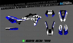 ADHESIVOS Y PEGATINAS DE VINILO HUSQVARNA ENDURO Y CROSS Rt002-07