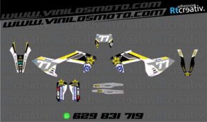 ADHESIVOS Y PEGATINAS DE VINILO HUSQVARNA ENDURO Y CROSS Rt003-10