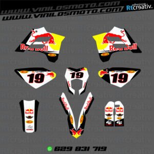 ADHESIVOS Y PEGATINAS DE VINILO GAS GAS ENDURO Y CROSS Rt004-01