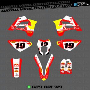ADHESIVOS Y PEGATINAS DE VINILO GAS GAS ENDURO Y CROSS Rt004-03