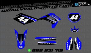 ADHESIVOS Y PEGATINAS DE VINILO GAS GAS ENDURO Y CROSS Rt009-02