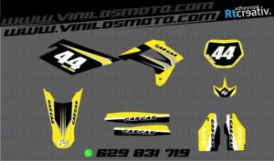 ADHESIVOS Y PEGATINAS DE VINILO GAS GAS ENDURO Y CROSS Rt009-03