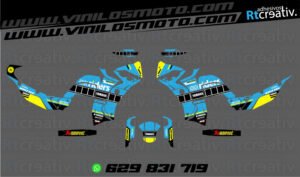 ADHESIVOS Y PEGATINAS DE VINILO YAMAHA TENERE Rt017-03