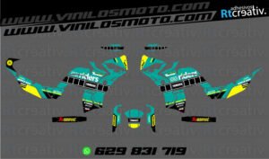 ADHESIVOS Y PEGATINAS DE VINILO YAMAHA TENERE Rt017-04
