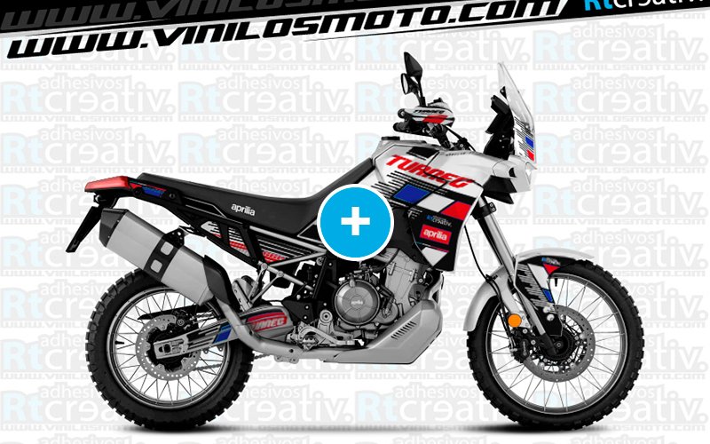 ADHESIVOS Y PEGATINAS DE VINILO APRILIA TUAREG 660 Rt004