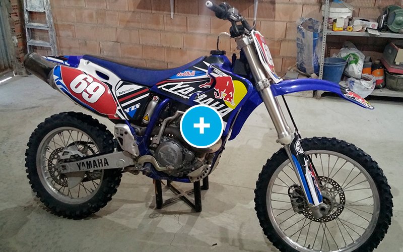 ADHESIVOS Y PEGATINAS DE VINILO YAMAHA ENDURO Y CROSS Rt001