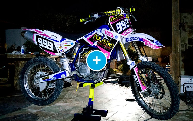 ADHESIVOS Y PEGATINAS DE VINILO YAMAHA ENDURO Y CROSS Rt003