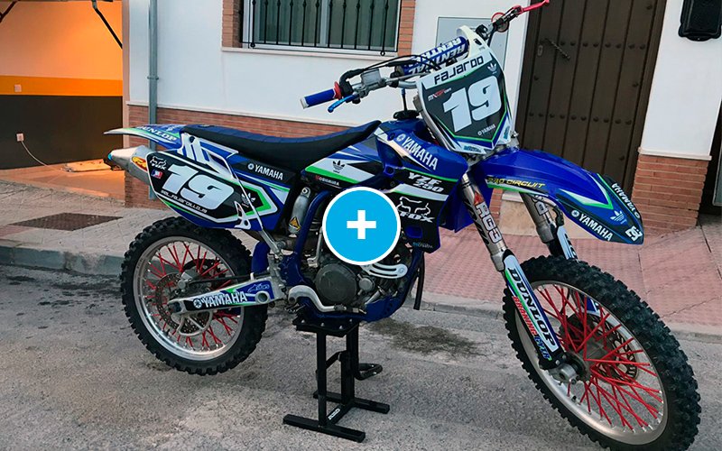 ADHESIVOS Y PEGATINAS DE VINILO YAMAHA ENDURO Y CROSS Rt005