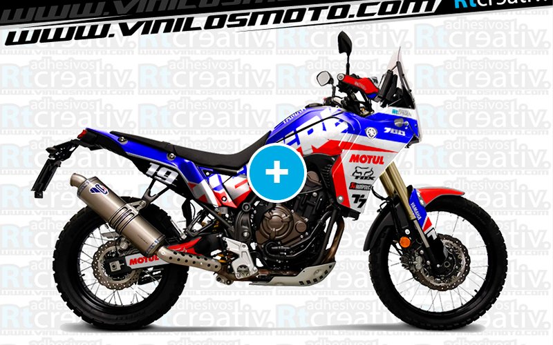 ADHESIVOS Y PEGATINAS DE VINILO YAMAHA TENERE Rt014