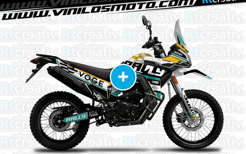 ADHESIVOS Y PEGATINAS DE VINILO VOGE 300 RALLY Rt002