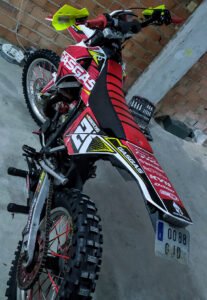 ADHESIVOS Y PEGATINAS DE VINILO GAS GAS ENDURO Y CROSS Rt005-01