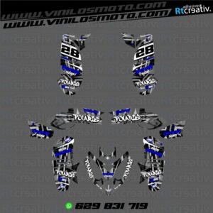 ADHESIVOS Y PEGATINAS DE VINILO PARA POLARIS PREDATOR 500 Rt001-17