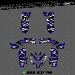 ADHESIVOS Y PEGATINAS DE VINILO PARA POLARIS PREDATOR 500 Rt001-18