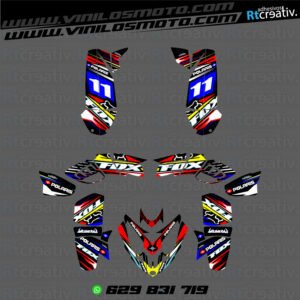 ADHESIVOS Y PEGATINAS DE VINILO PARA POLARIS PREDATOR 500 Rt002-01