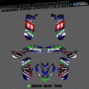 ADHESIVOS Y PEGATINAS DE VINILO PARA POLARIS PREDATOR 500 Rt002-02