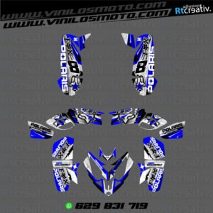 ADHESIVOS Y PEGATINAS DE VINILO PARA POLARIS PREDATOR 500 Rt003-04