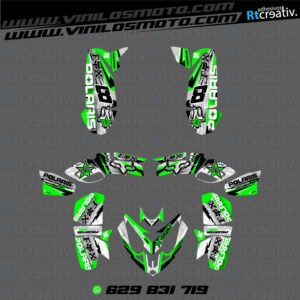 ADHESIVOS Y PEGATINAS DE VINILO PARA POLARIS PREDATOR 500 Rt003-05