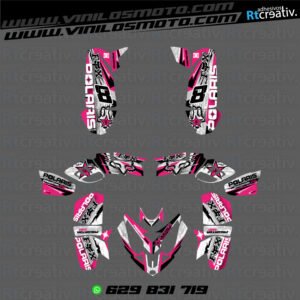 ADHESIVOS Y PEGATINAS DE VINILO PARA POLARIS PREDATOR 500 Rt003-07
