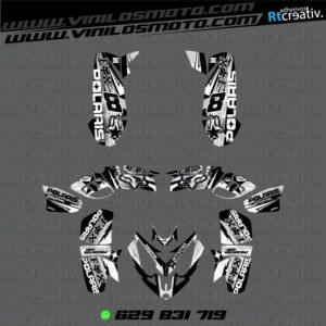 ADHESIVOS Y PEGATINAS DE VINILO PARA POLARIS PREDATOR 500 Rt003-09