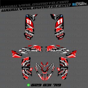 ADHESIVOS Y PEGATINAS DE VINILO PARA POLARIS PREDATOR 500 Rt004-07