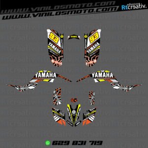 ADHESIVOS Y PEGATINAS DE VINILO PARA YAMAHA RAPTOR 660 Rt005-14