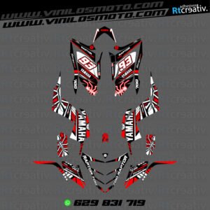 ADHESIVOS Y PEGATINAS DE VINILO PARA YAMAHA RAPTOR 700 Rt005-01