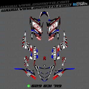ADHESIVOS Y PEGATINAS DE VINILO PARA YAMAHA RAPTOR 700 Rt005-05