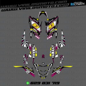 ADHESIVOS Y PEGATINAS DE VINILO PARA YAMAHA RAPTOR 700 Rt005-07