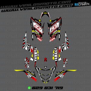ADHESIVOS Y PEGATINAS DE VINILO PARA YAMAHA RAPTOR 700 Rt005-10