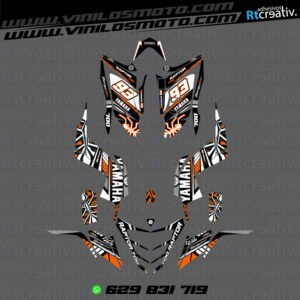 ADHESIVOS Y PEGATINAS DE VINILO PARA YAMAHA RAPTOR 700 Rt005-15