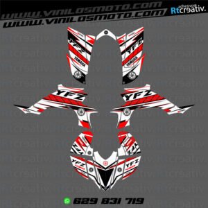 ADHESIVOS Y PEGATINAS DE VINILO PARA YAMAHA YFZ 450 Rt001-02