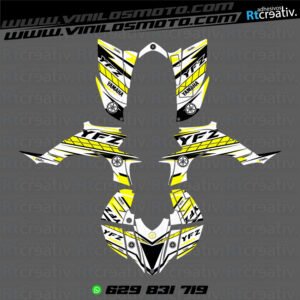ADHESIVOS Y PEGATINAS DE VINILO PARA YAMAHA YFZ 450 Rt001-04
