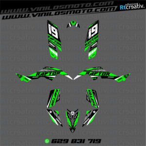 ADHESIVOS Y PEGATINAS DE VINILO PARA YAMAHA RAPTOR 350 Rt001-05