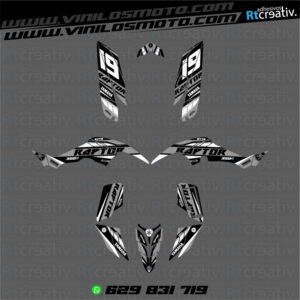 ADHESIVOS Y PEGATINAS DE VINILO PARA YAMAHA RAPTOR 350 Rt001-07