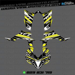 ADHESIVOS Y PEGATINAS DE VINILO PARA YAMAHA YFZ 450 Rt001-11