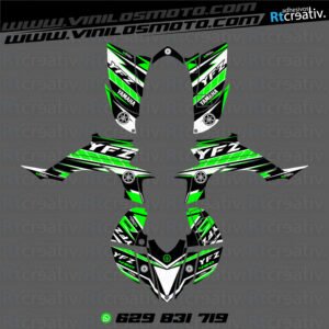 ADHESIVOS Y PEGATINAS DE VINILO PARA YAMAHA YFZ 450 Rt001-12