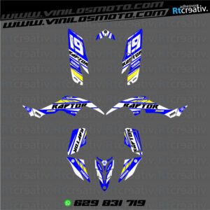 ADHESIVOS Y PEGATINAS DE VINILO PARA YAMAHA RAPTOR 350 Rt001-14