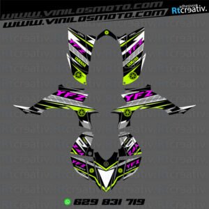 ADHESIVOS Y PEGATINAS DE VINILO PARA YAMAHA YFZ 450 Rt001-20
