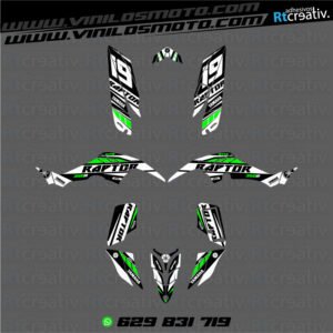 ADHESIVOS Y PEGATINAS DE VINILO PARA YAMAHA RAPTOR 350 Rt001-20