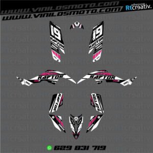 ADHESIVOS Y PEGATINAS DE VINILO PARA YAMAHA RAPTOR 350 Rt001-21