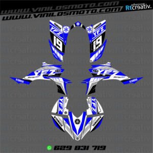ADHESIVOS Y PEGATINAS DE VINILO PARA YAMAHA YFZ 450 Rt002-03