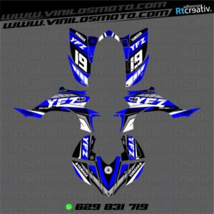ADHESIVOS Y PEGATINAS DE VINILO PARA YAMAHA YFZ 450 Rt002-04