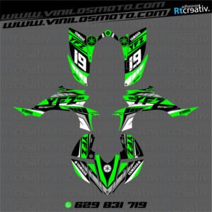 ADHESIVOS Y PEGATINAS DE VINILO PARA YAMAHA YFZ 450 Rt002-05