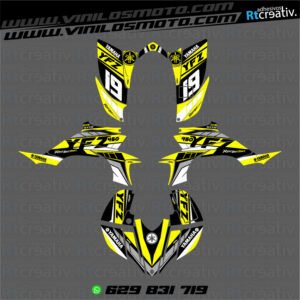 ADHESIVOS Y PEGATINAS DE VINILO PARA YAMAHA YFZ 450 Rt002-06