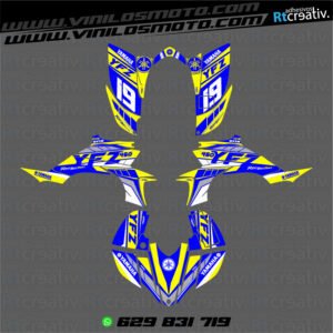 ADHESIVOS Y PEGATINAS DE VINILO PARA YAMAHA YFZ 450 Rt002-09