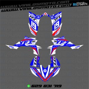 ADHESIVOS Y PEGATINAS DE VINILO PARA YAMAHA YFZ 450 Rt002-11