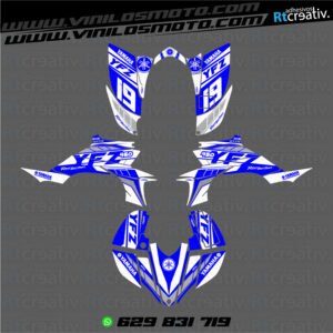 ADHESIVOS Y PEGATINAS DE VINILO PARA YAMAHA YFZ 450 Rt002-12