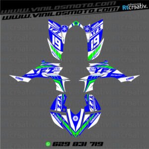 ADHESIVOS Y PEGATINAS DE VINILO PARA YAMAHA YFZ 450 Rt002-13