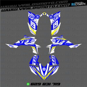 ADHESIVOS Y PEGATINAS DE VINILO PARA YAMAHA YFZ 450 Rt002-14